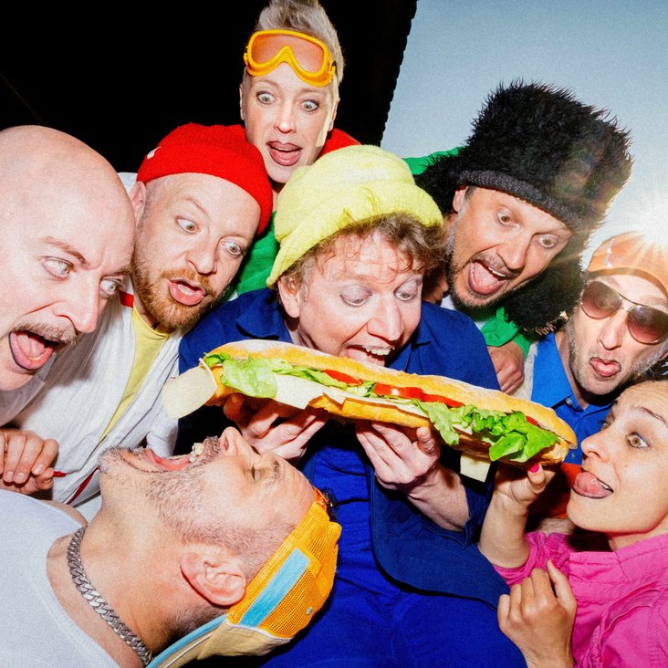 Das Ensemble vom Vollplaybacktheater