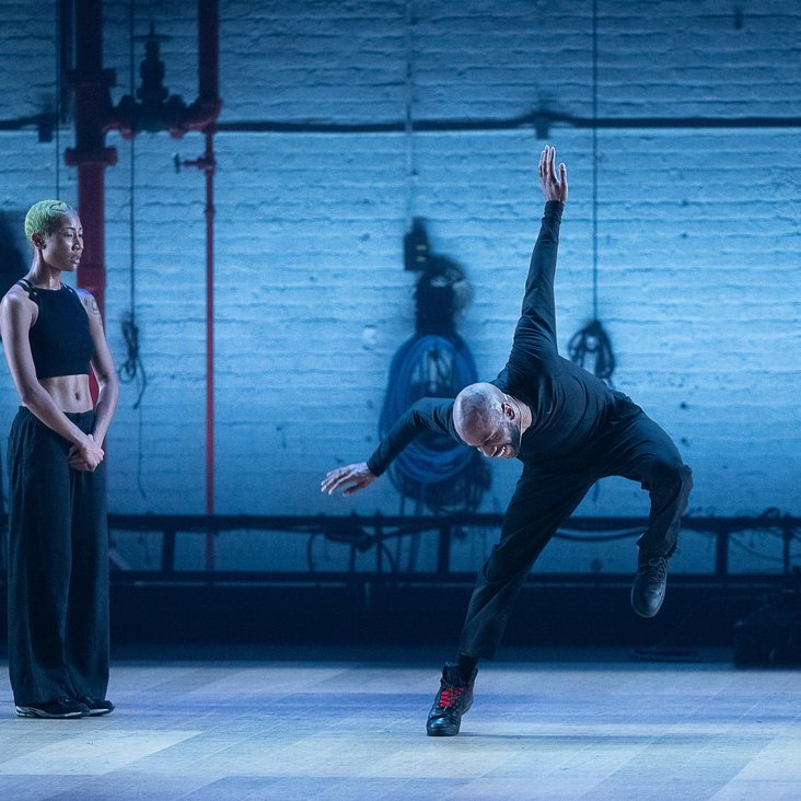 Dancers performing The Center Will Not Hold