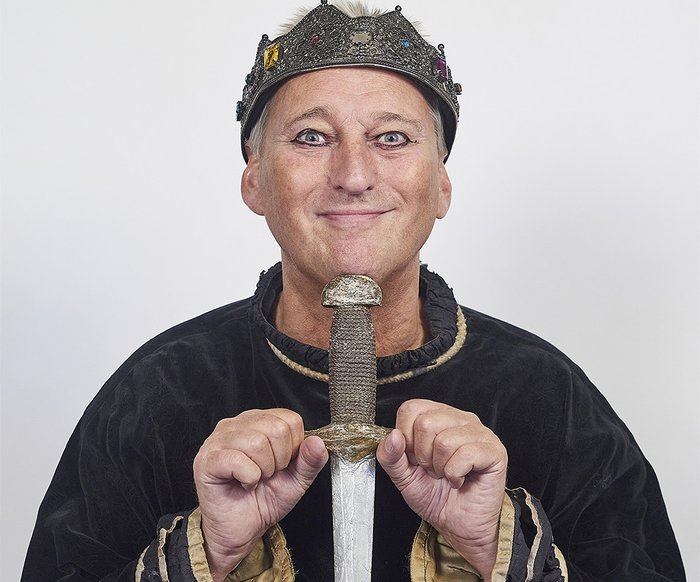 Bernd Lafranz als Shakespeare's König Richard III.