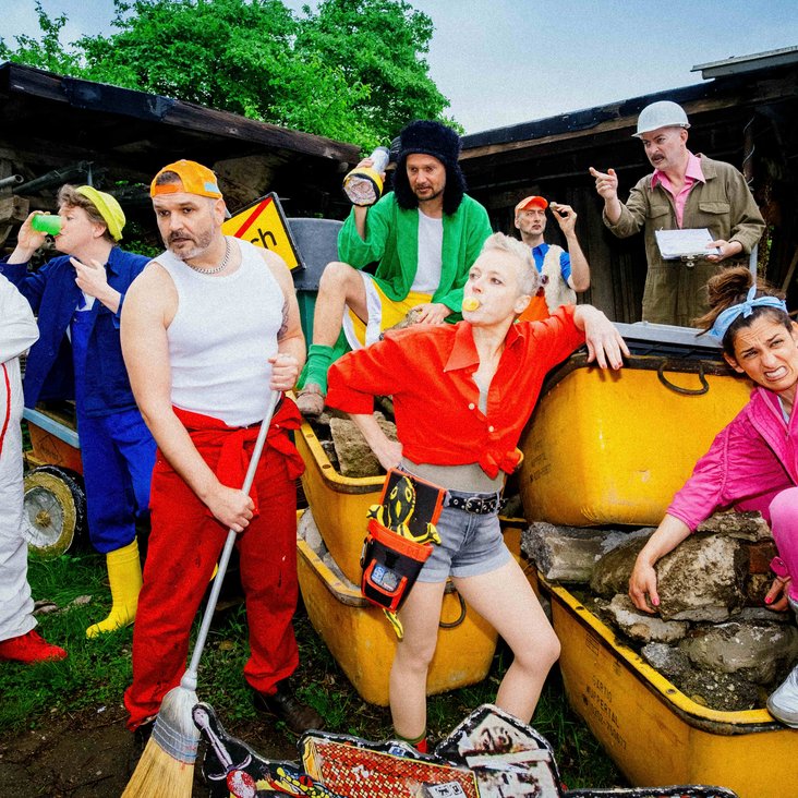 Das Ensemble vom Vollplaybacktheater