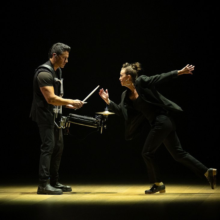 Dancers performing The Center Will Not Hold