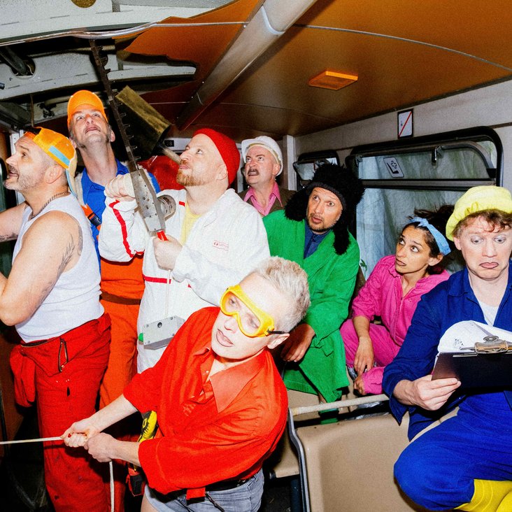 Das Ensemble vom Vollplaybacktheater