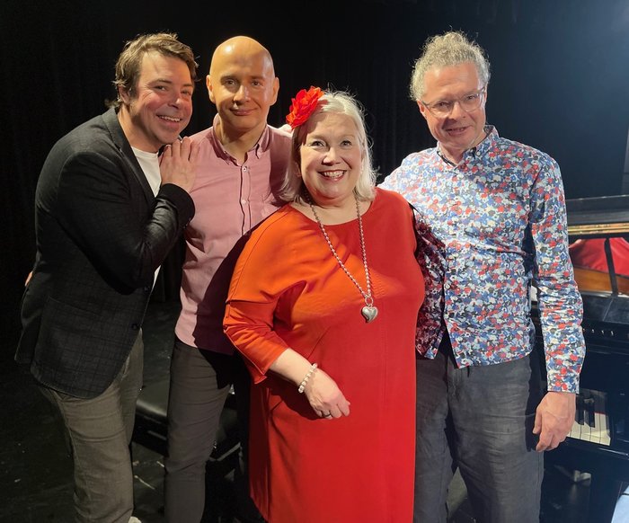 Foto der Mitglieder des Tuija Komi Quartetts