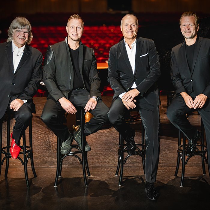 Die vier Musiker von "Vier Pianisten"