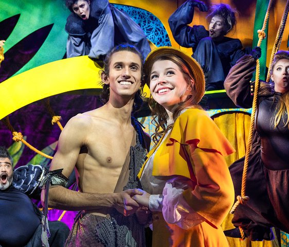 Szenenfoto aus "Tarzan — das Musical"